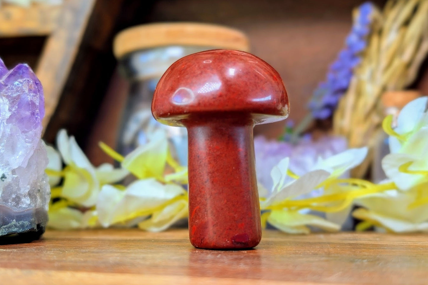 Red Jasper Mushroom