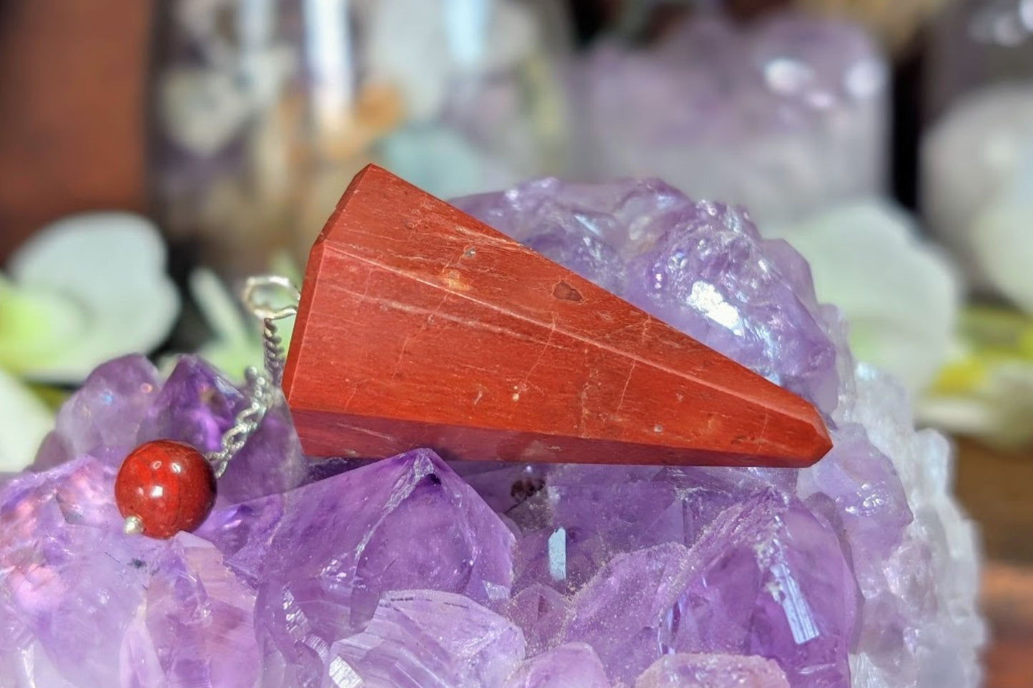 Red Jasper Pendulum