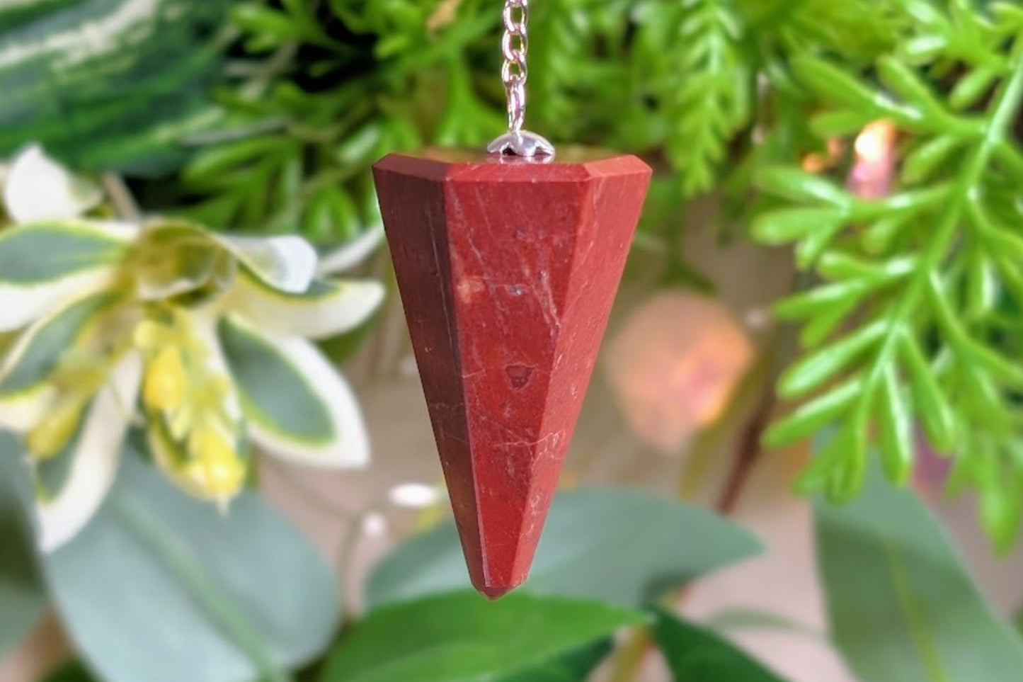 Red Jasper Pendulum