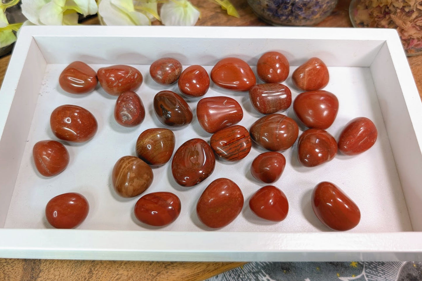 Red Jasper Tumbled