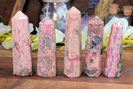 Rhodochrosite Point
