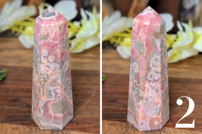 Rhodochrosite Point