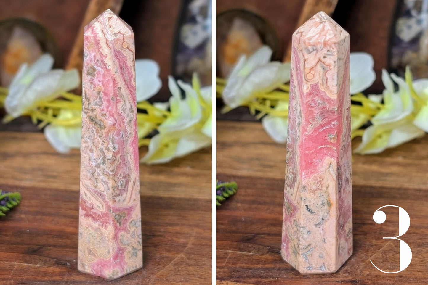 Rhodochrosite Point