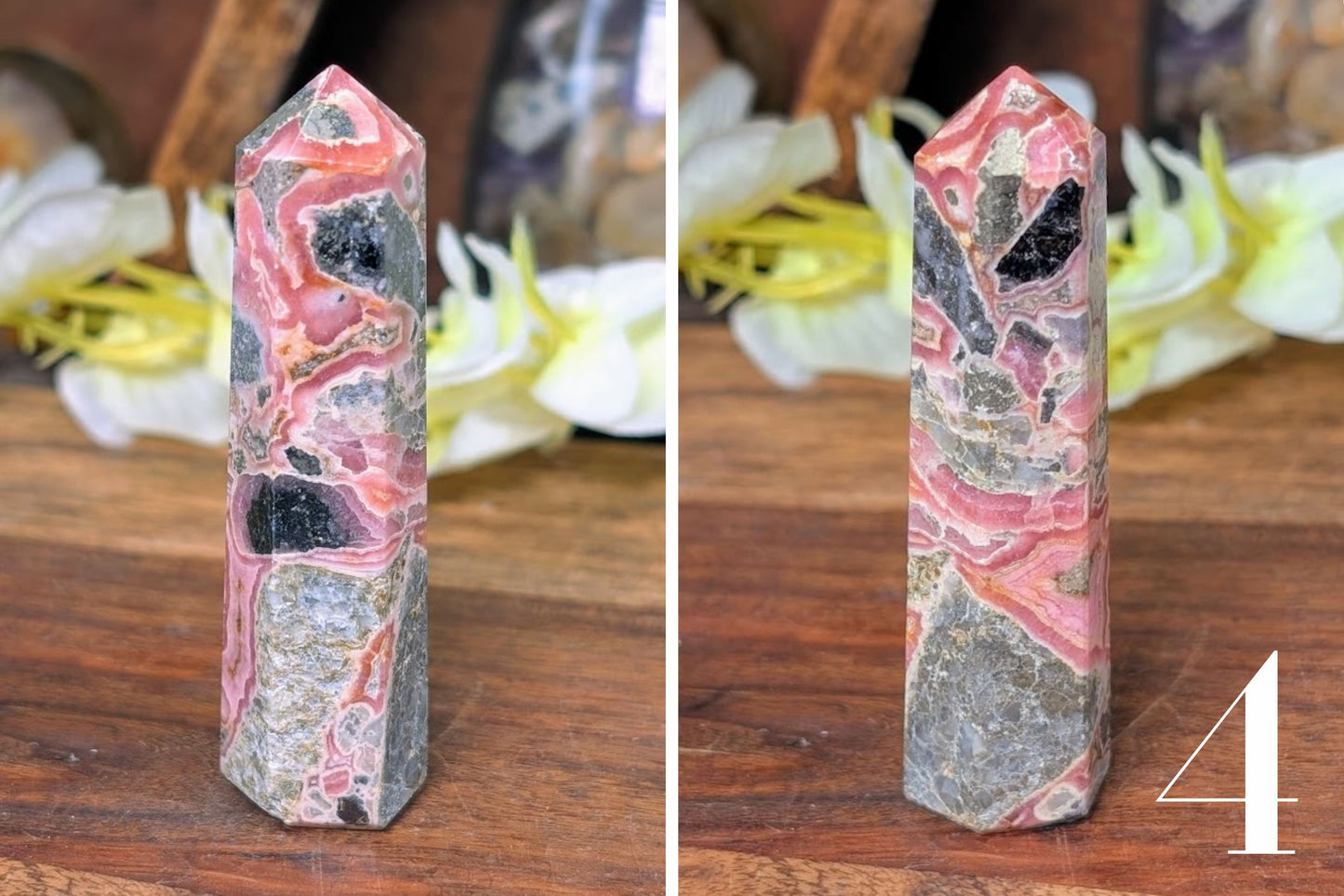 Rhodochrosite Point