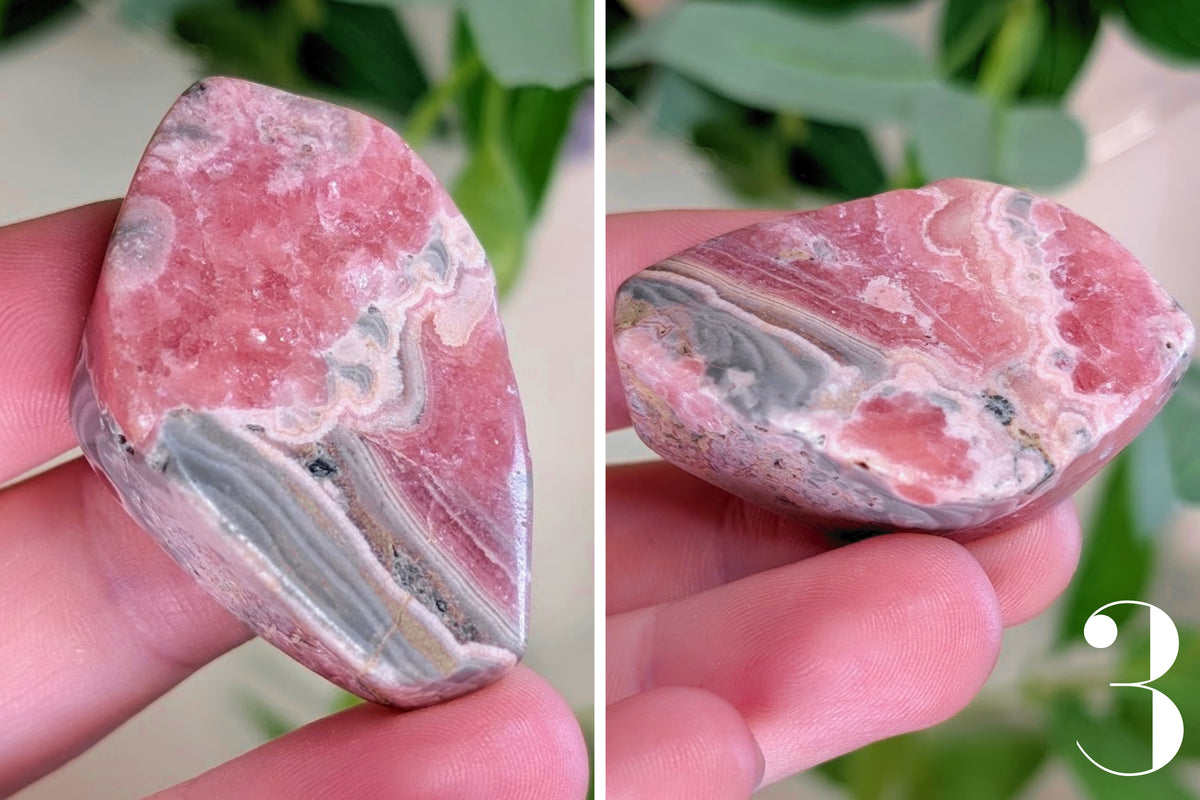 Rhodochrosite Polyhedron
