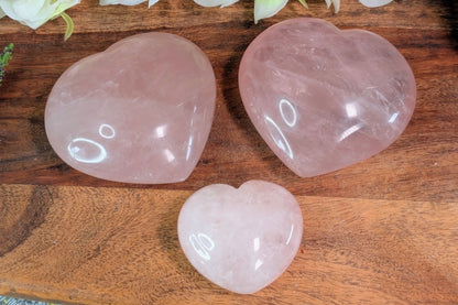 Rose Quartz Heart