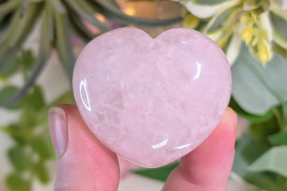 Rose Quartz Heart