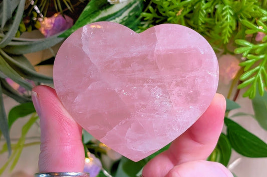 Rose Quartz Heart Tile