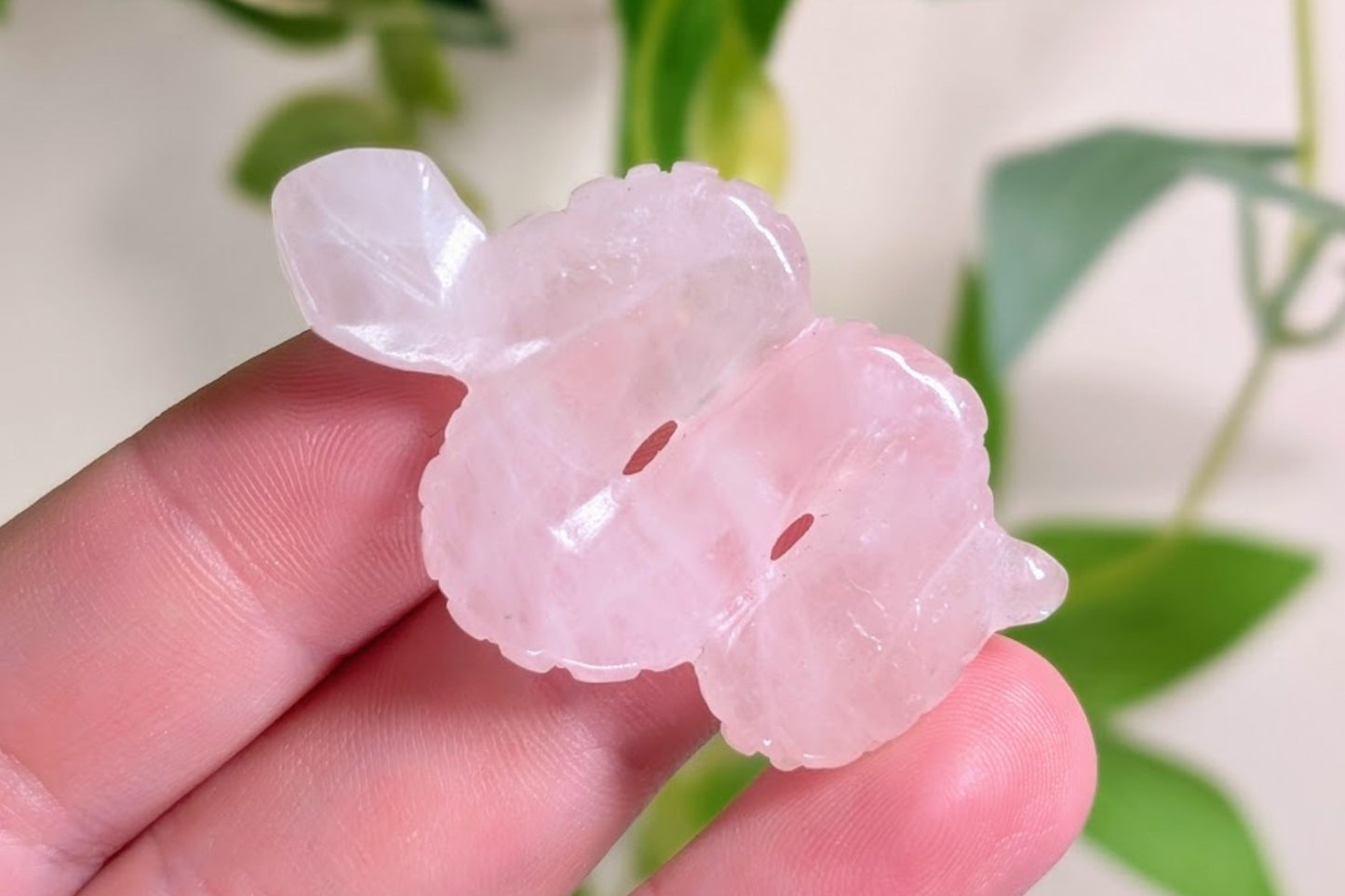 Rose Quartz Snake