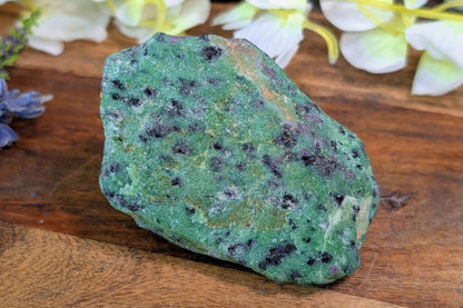 Ruby Zoisite Rough Specimen