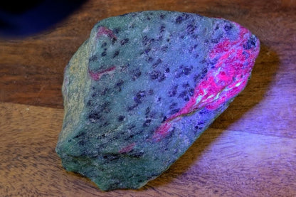 Ruby Zoisite Rough Specimen