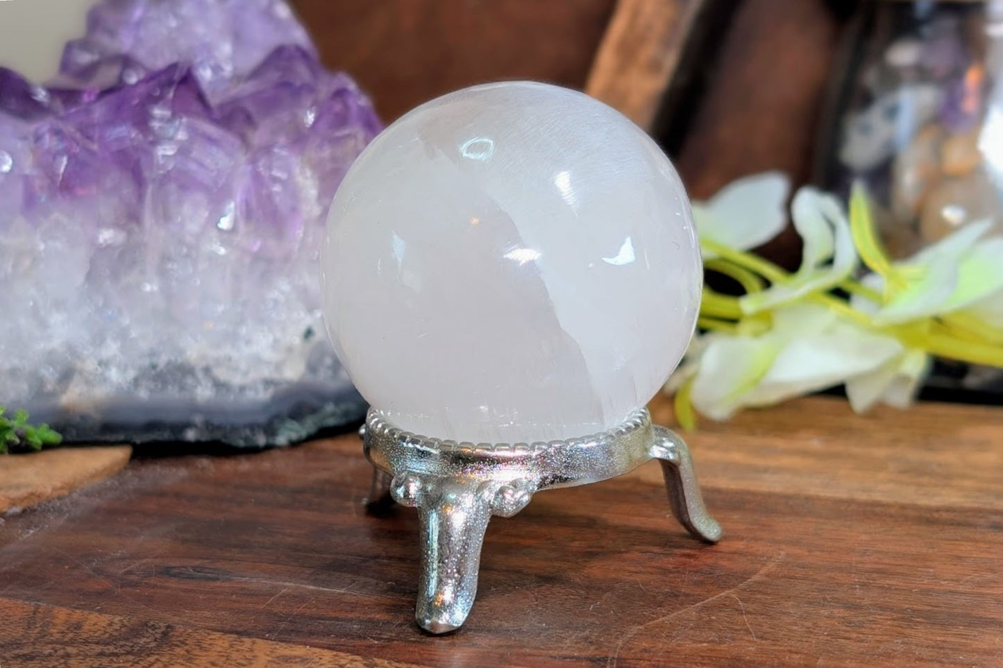 Selenite Sphere 1.5"