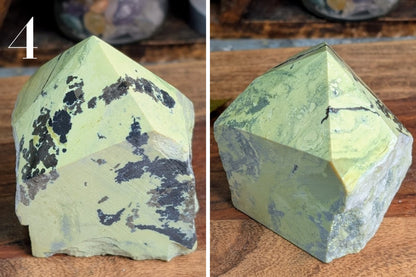 Serpentine Polished Top Point