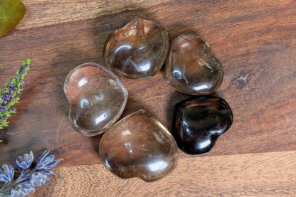 Smoky Quartz Heart