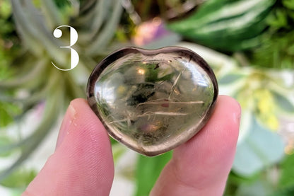 Smoky Quartz Heart