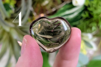 Smoky Quartz Heart