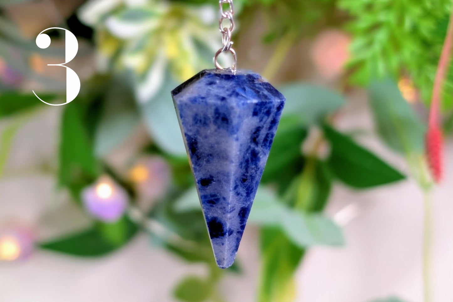 Sodalite Pendulum