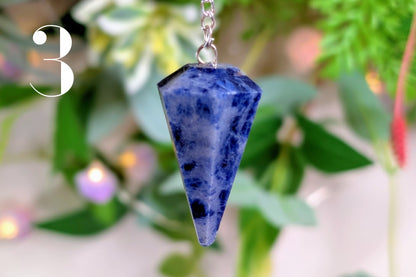 Sodalite Pendulum