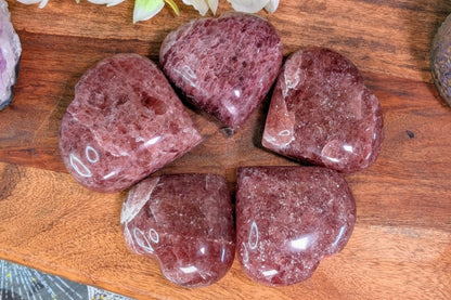 Strawberry Quartz Heart
