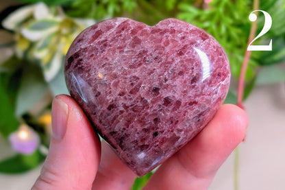 Strawberry Quartz Heart