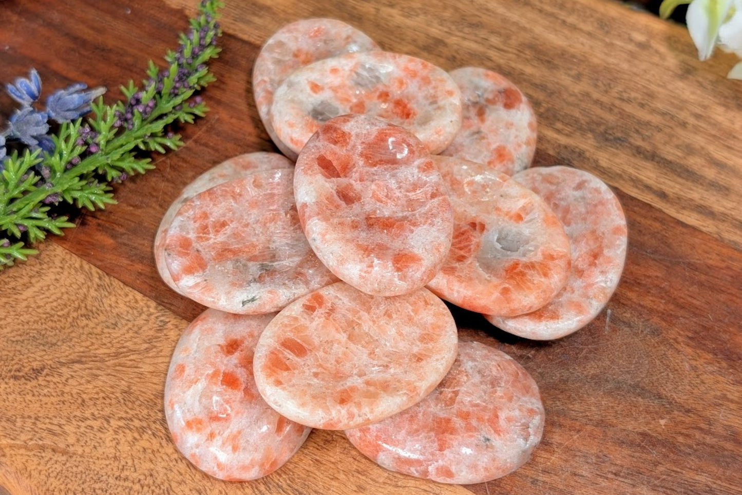 Sunstone Worry Stone