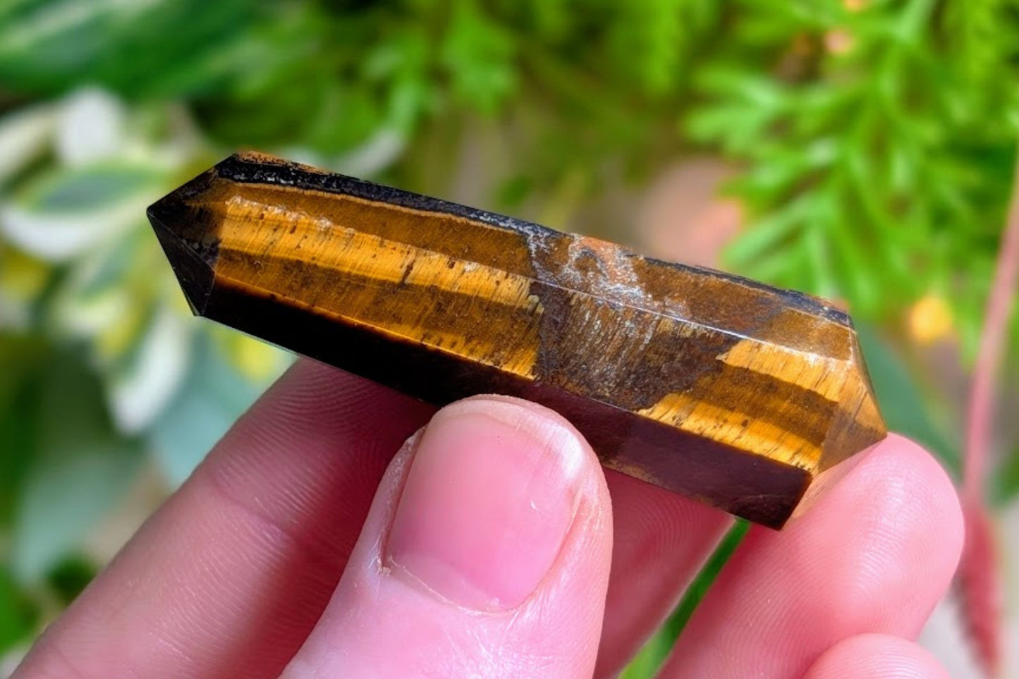 Tiger Eye Mini Wand