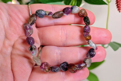 Tourmaline Mix Tumbled Bracelet