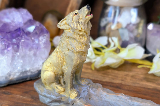 Wolf Incense Holder