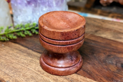 Wooden Sphere Stand