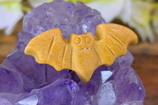 Yellow Aventurine Bat Carving