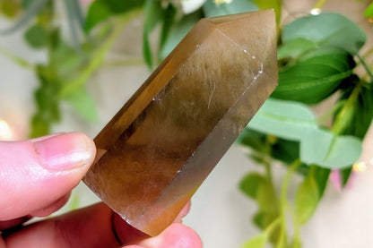 Yellow Fluorite Point