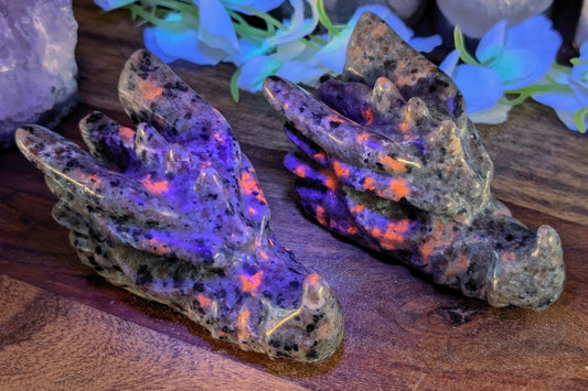 Yooperlite Dragon Head 3"