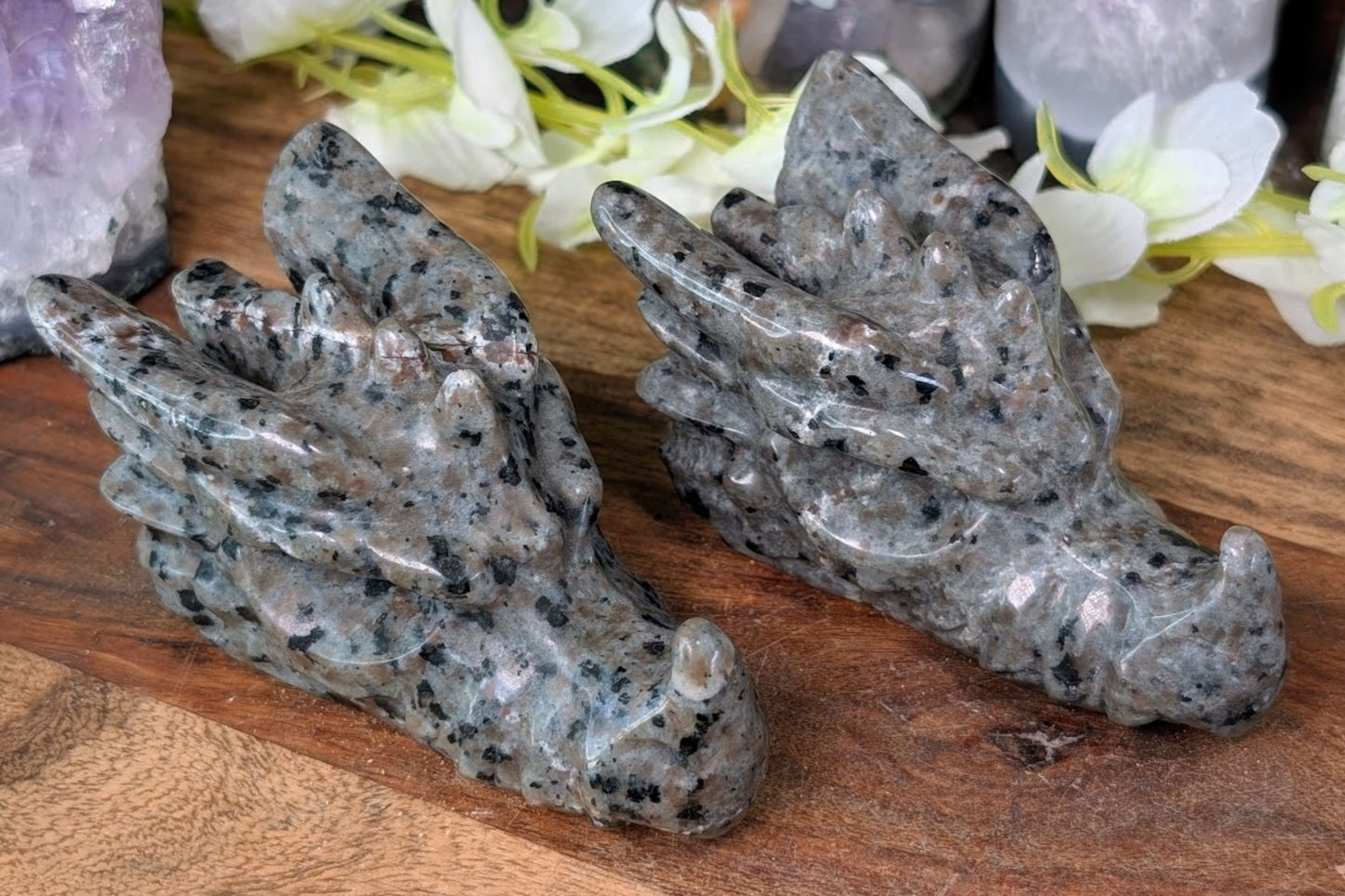 Yooperlite Dragon Head 3"