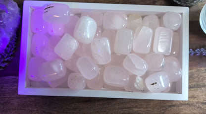 Pink Calcite Tumbled - Set of 2