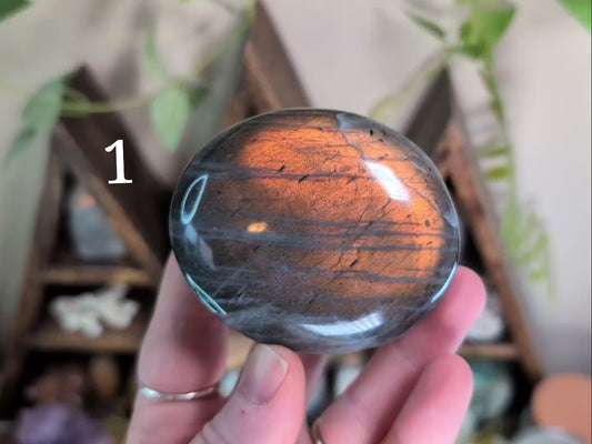 Labradorite Palm Stone