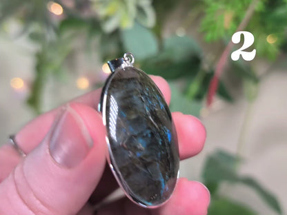 Labradorite Cabochon Necklace