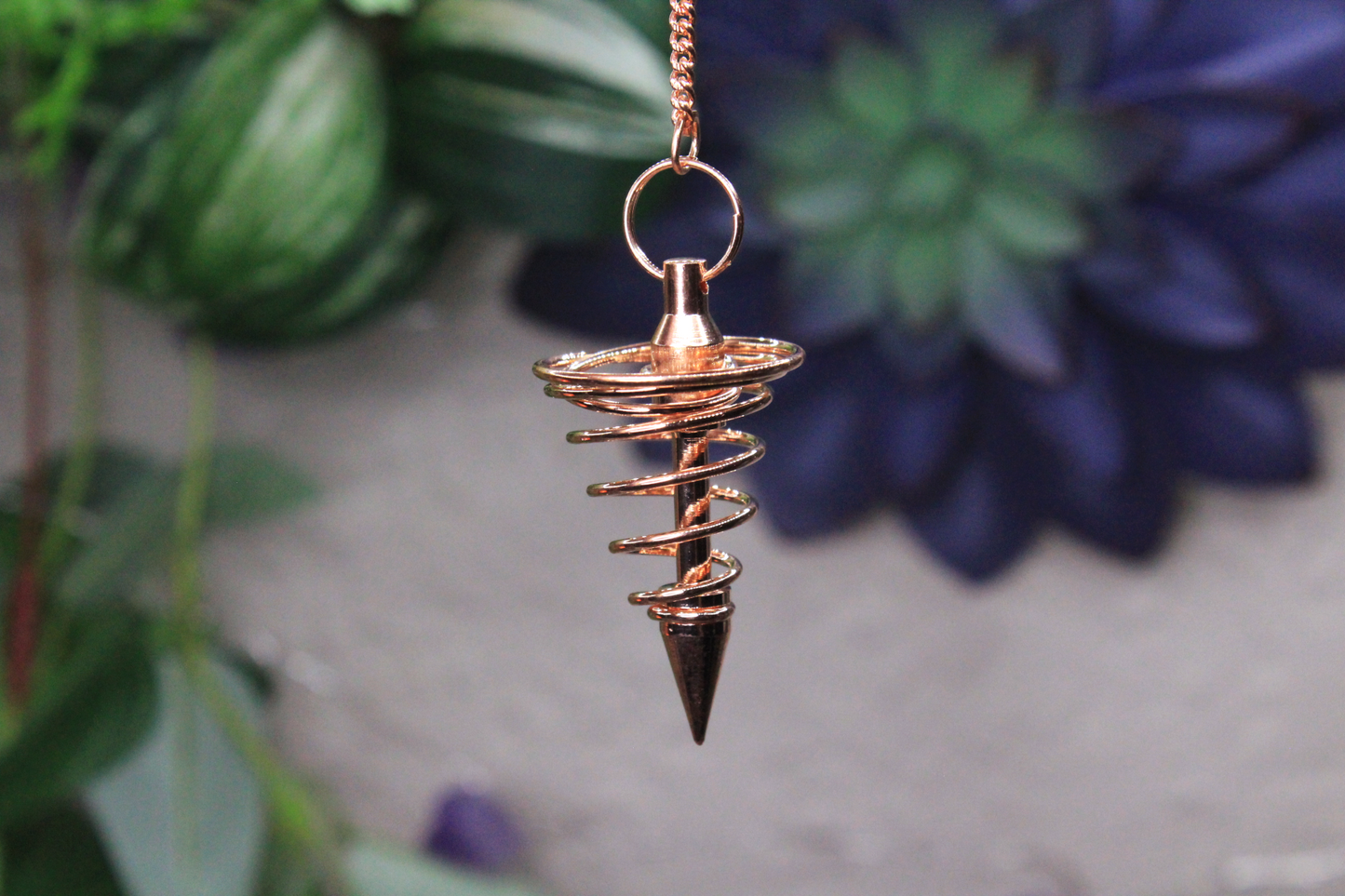Copper Spiral Pendulum