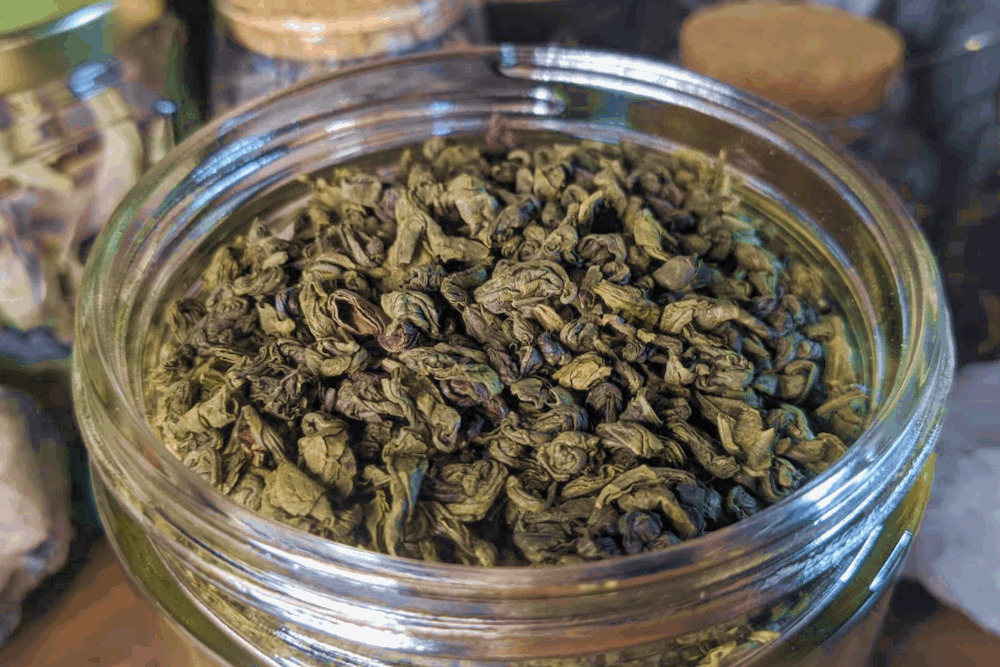 Green Tea - Gunpowder - 1 oz Bag