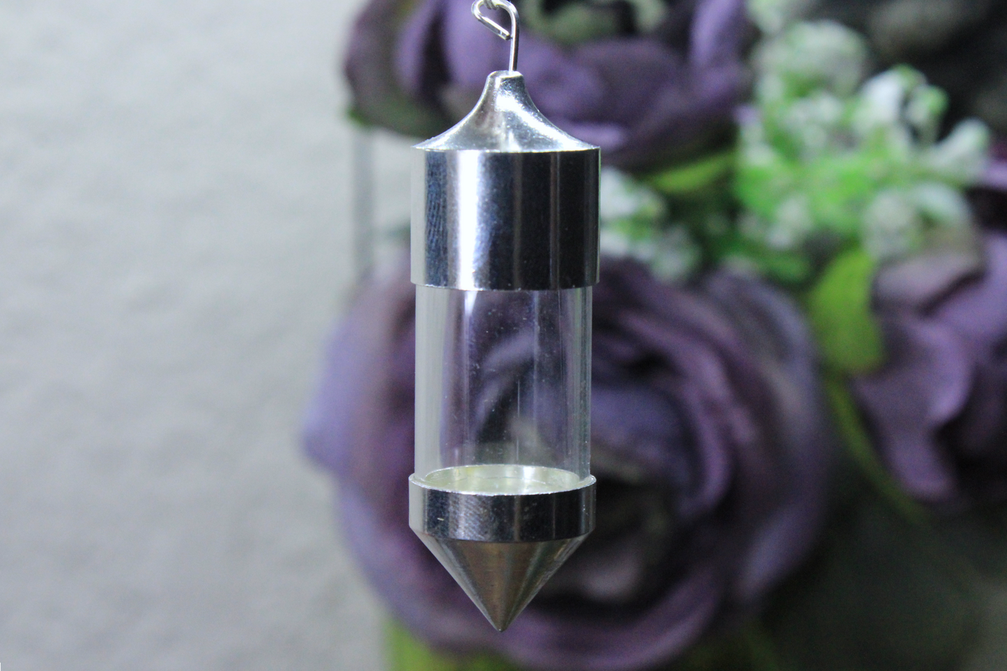 Glass Vial Pendulum