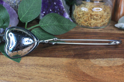 Heart Tea Strainer - Spring Handle