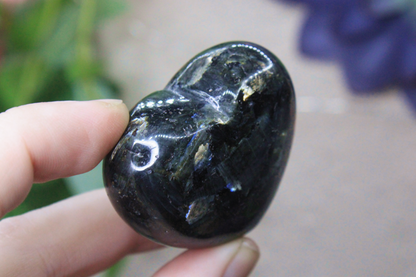 Larvikite Heart 2"