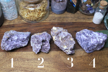 Lepidolite Rough Pieces