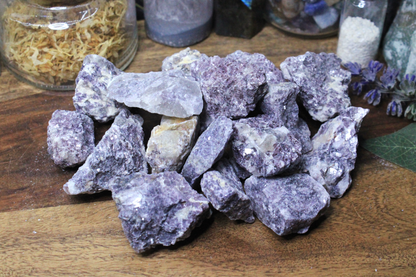 Lepidolite Rough Pieces