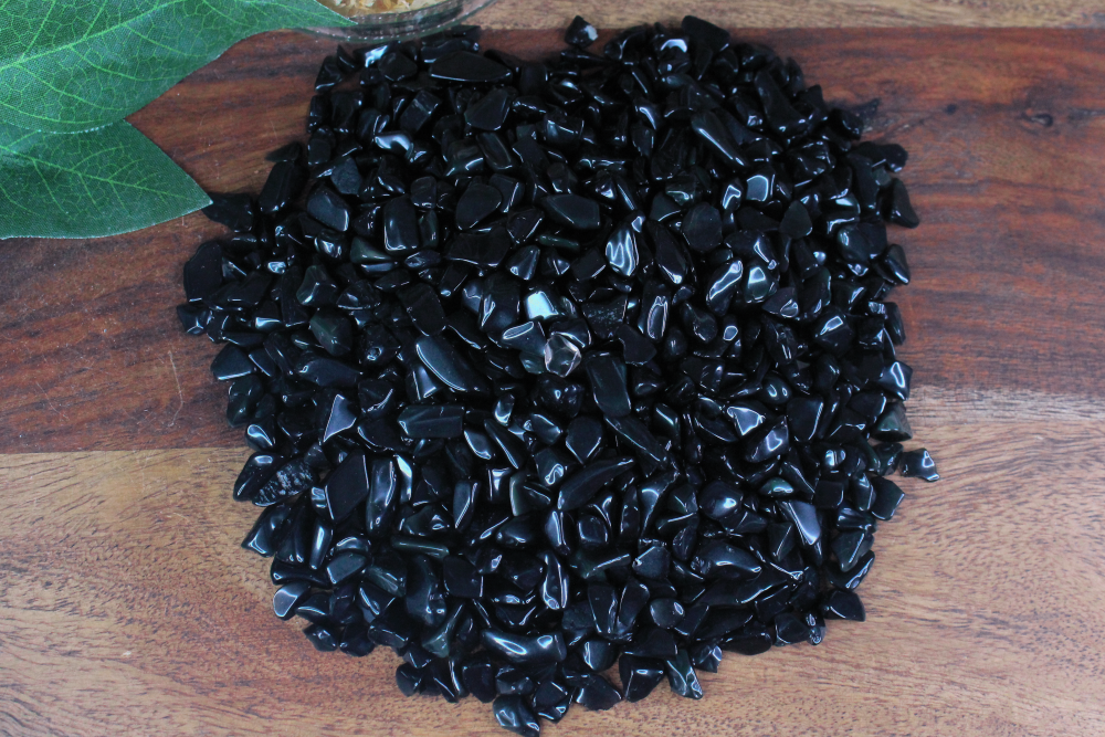 Obsidian Chips - 2 oz Bag
