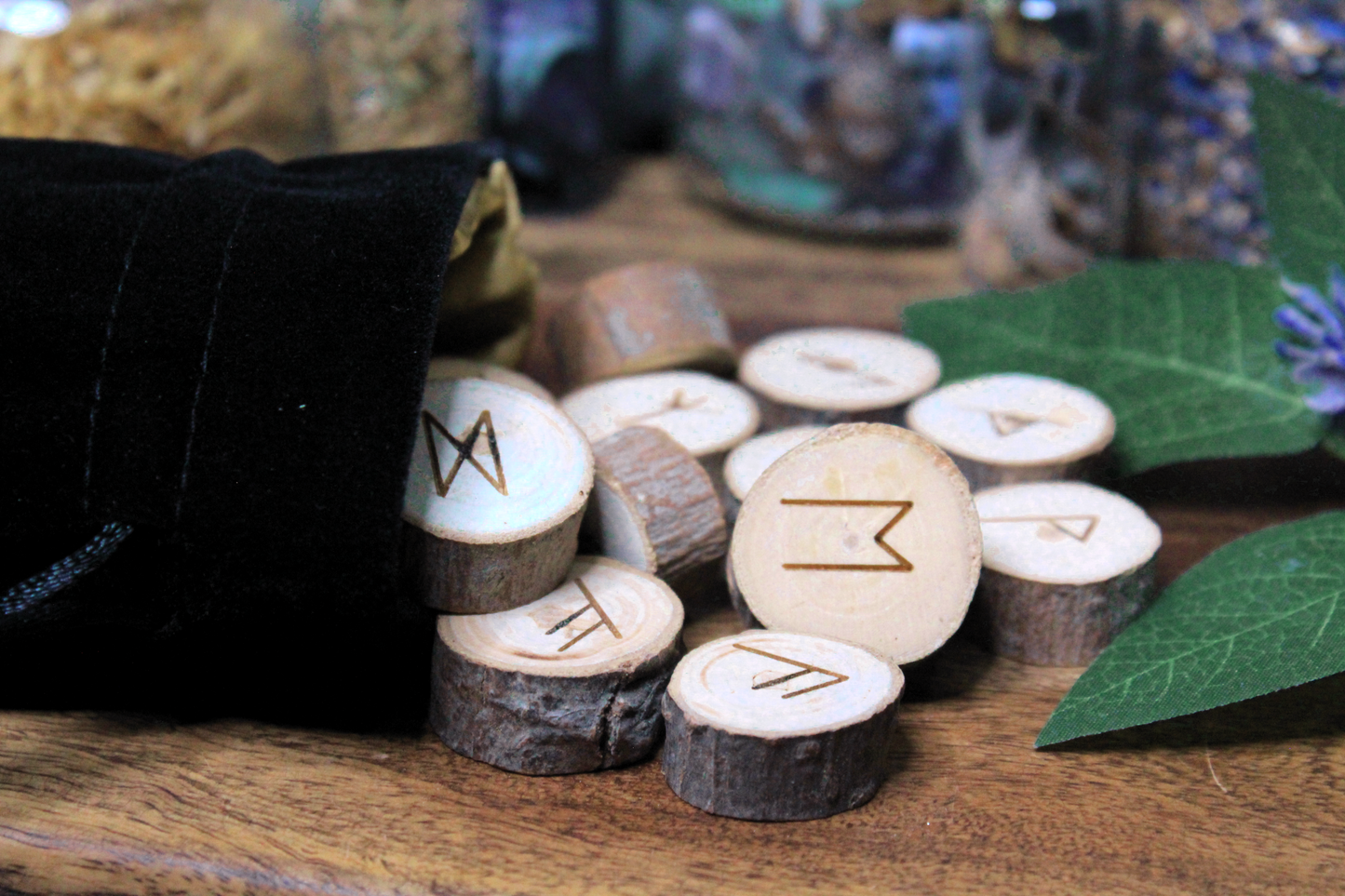 Poplar Wood Runes