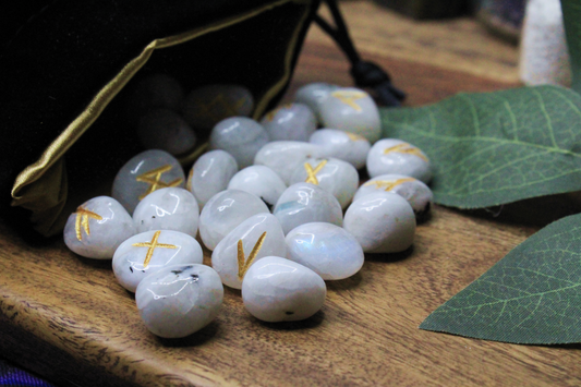 Rainbow Moonstone Runes