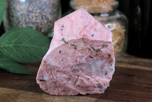 Rhodonite Polished Top Point #2
