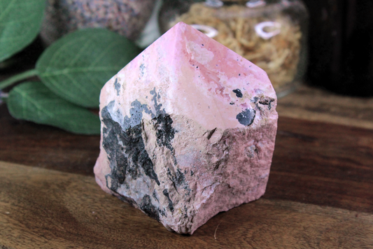 Rhodonite Polished Top Point #3