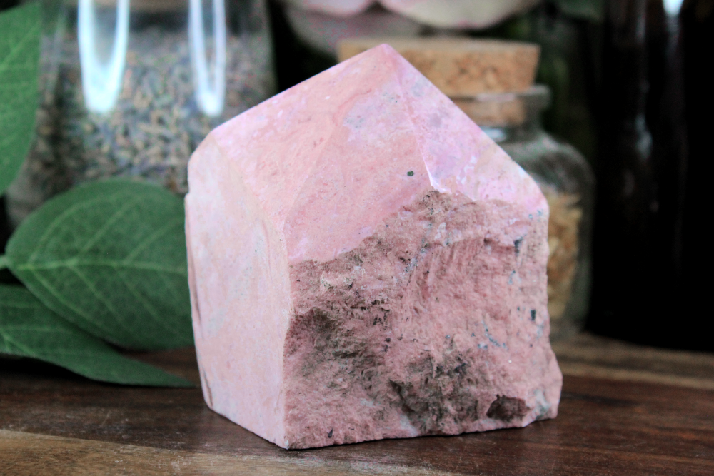 Rhodonite Polished Top Point #3