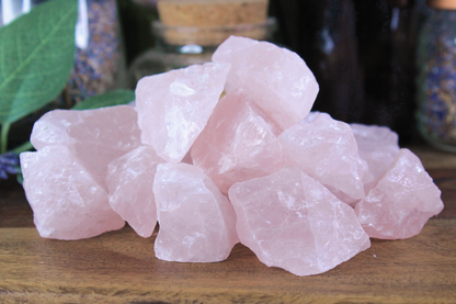 Rose Quartz Rough Pieces